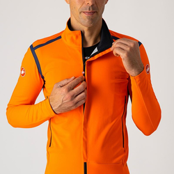 Zimná bunda Castelli Perfeto RoS Long Sleeve Orange