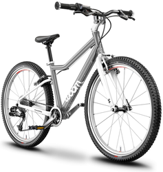 Detský bicykel Woom 5 červený moon grey