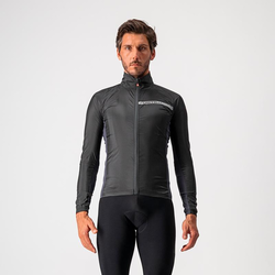 Pánska bunda Castelli Squadra stretch light black