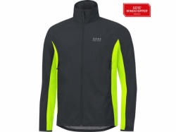 Bunda GORE Bike Wear WS Jacket - black/neon yellow