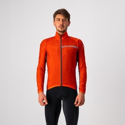 Pánska bunda Castelli Squadra stretch orange