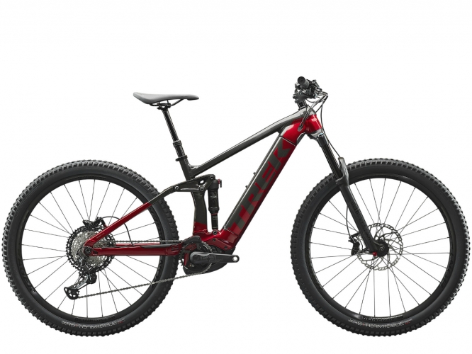 Elektrobicykel Trek RAIL 7 Dnister Black/Rage Red 2020