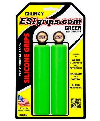 MTB Gripy EsiGrips Chunky zelené