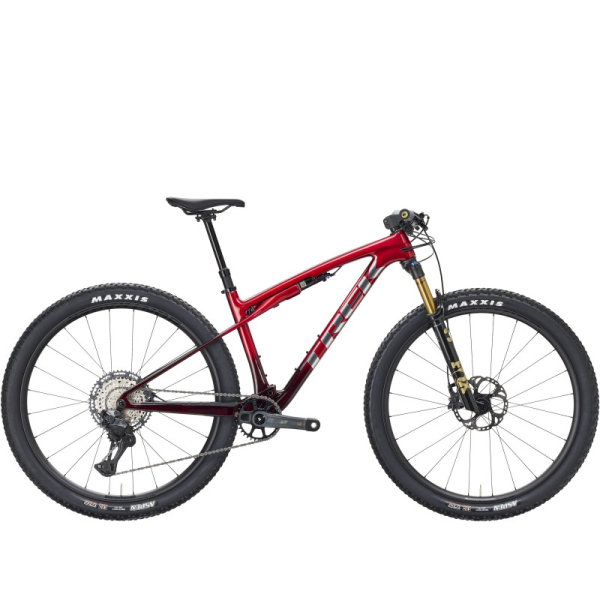 Celoodpružený bicykel Trek Supercaliber SLR 9.8 XT Di2 Gen.2 Red Smoke/Drizzle